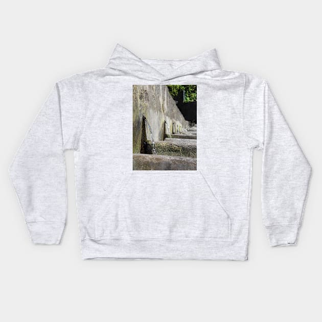 The old washhouse Kids Hoodie by FollowHedgehog